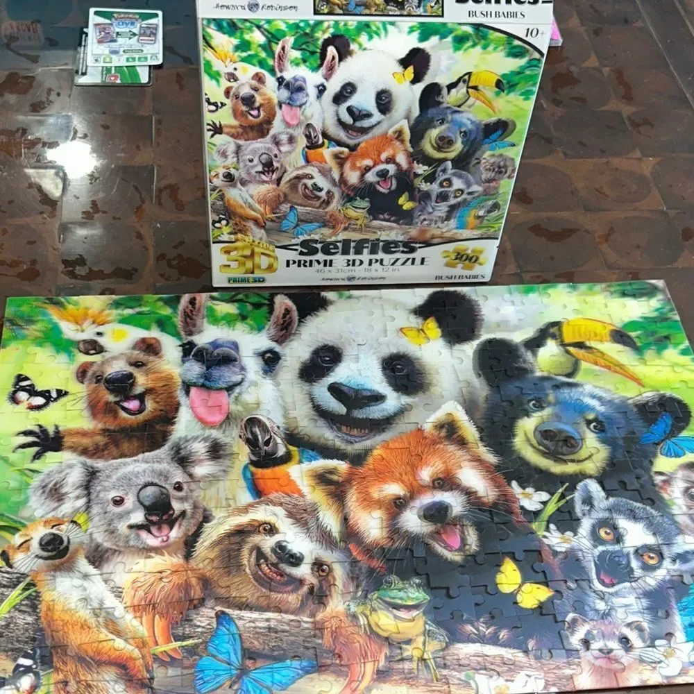3D Selfie 🤳 Animal 🦔 Puzzle 🧩